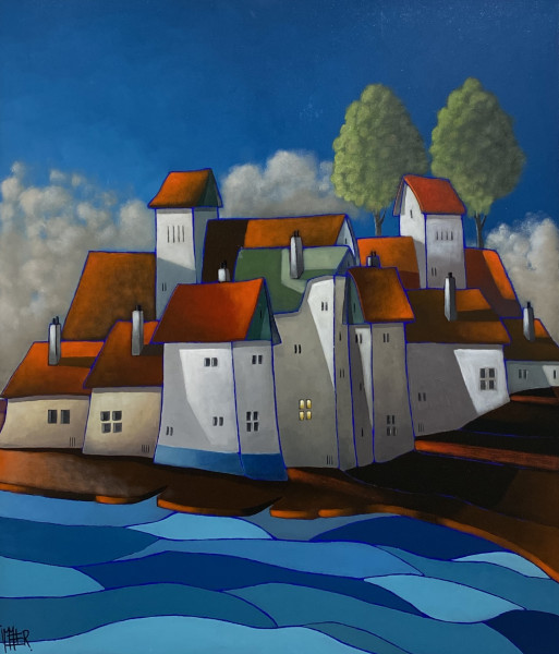 Dorp aan de rivier