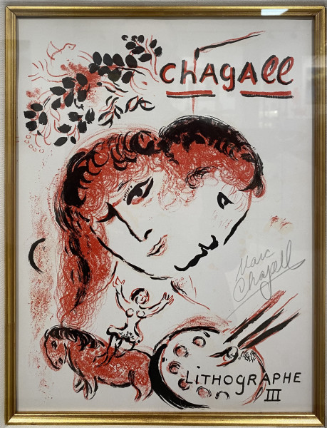 Lithografie III Marc Chagall