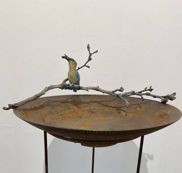 Ijsvogel op schaal